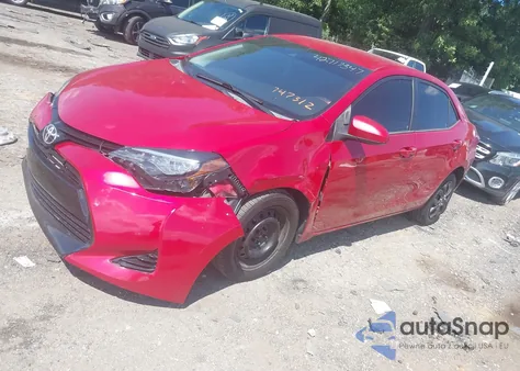 2017 Toyota Corolla Le from USA, damaged, VIN 2T1BURHE0HC747312
